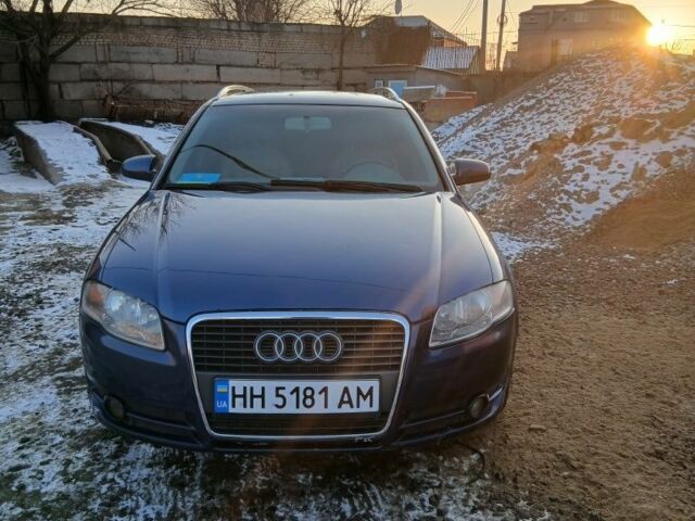 Синій Ауді А4, об'ємом двигуна 2 л та пробігом 316 тис. км за 5700 $, фото 1 на Automoto.ua