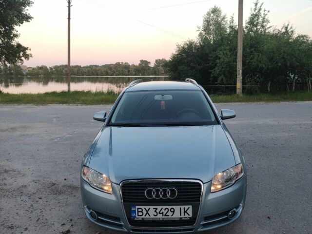 Синій Ауді А4, об'ємом двигуна 2 л та пробігом 252 тис. км за 7000 $, фото 1 на Automoto.ua