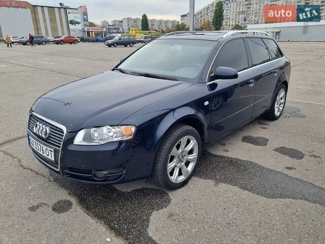 Синий Ауди А4, объемом двигателя 2.97 л и пробегом 250 тыс. км за 8000 $, фото 1 на Automoto.ua