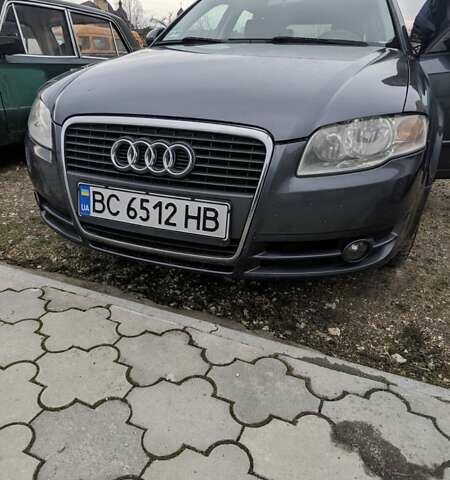 Синий Ауди А4, объемом двигателя 2 л и пробегом 280 тыс. км за 6400 $, фото 1 на Automoto.ua