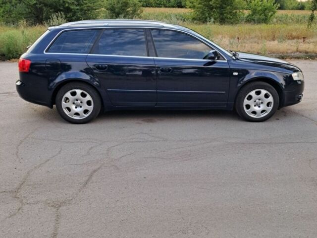 Синій Ауді А4, об'ємом двигуна 2 л та пробігом 233 тис. км за 7500 $, фото 1 на Automoto.ua