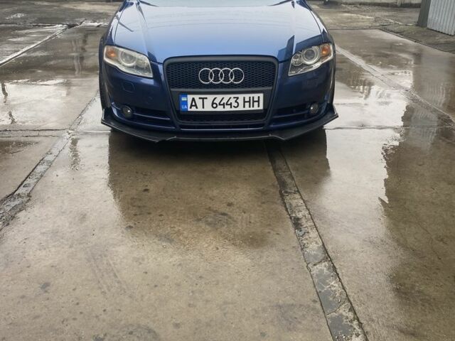 Синий Ауди А4, объемом двигателя 2 л и пробегом 270 тыс. км за 7000 $, фото 1 на Automoto.ua