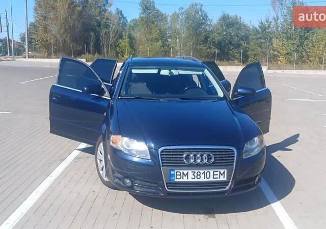 Синій Ауді А4, об'ємом двигуна 1.8 л та пробігом 202 тис. км за 8500 $, фото 1 на Automoto.ua