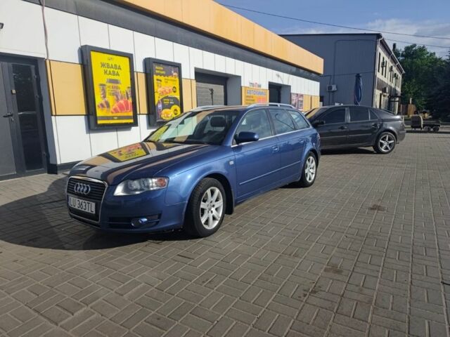 Синій Ауді А4, об'ємом двигуна 2 л та пробігом 280 тис. км за 3500 $, фото 1 на Automoto.ua