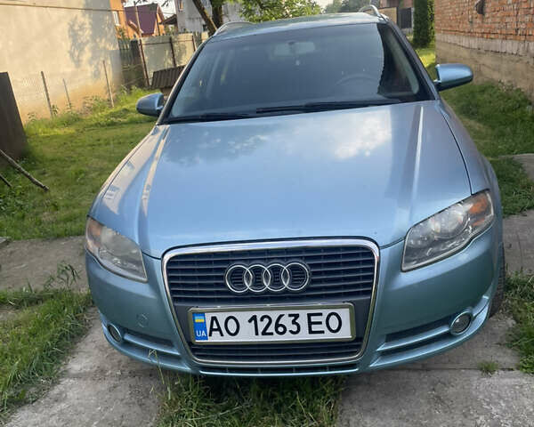 Синій Ауді А4, об'ємом двигуна 1.97 л та пробігом 180 тис. км за 5800 $, фото 1 на Automoto.ua
