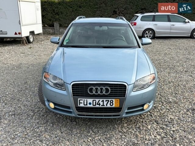 Синий Ауди А4, объемом двигателя 2 л и пробегом 210 тыс. км за 6200 $, фото 1 на Automoto.ua