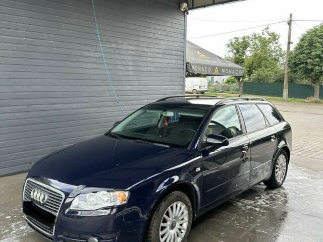 Синий Ауди А4, объемом двигателя 2 л и пробегом 250 тыс. км за 3200 $, фото 1 на Automoto.ua