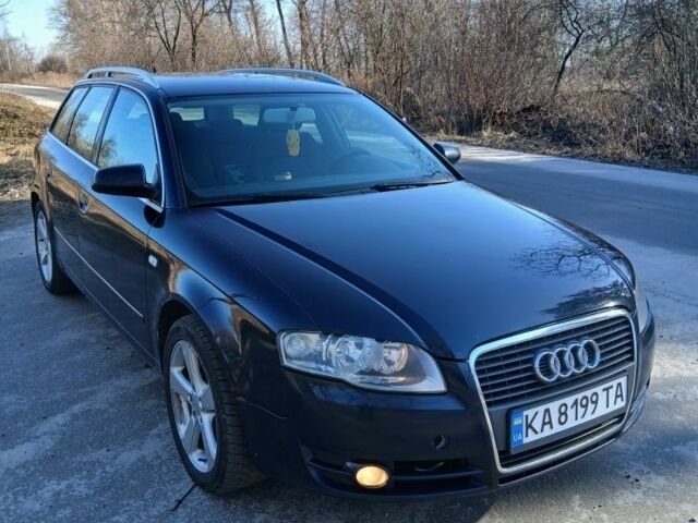 Синій Ауді А4, об'ємом двигуна 2 л та пробігом 375 тис. км за 3995 $, фото 1 на Automoto.ua