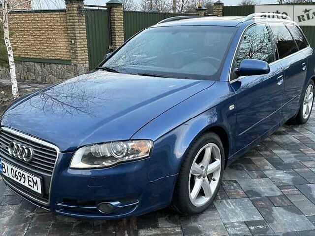 Синій Ауді А4, об'ємом двигуна 3 л та пробігом 315 тис. км за 10300 $, фото 1 на Automoto.ua