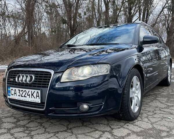 Синий Ауди А4, объемом двигателя 1.97 л и пробегом 414 тыс. км за 6000 $, фото 1 на Automoto.ua