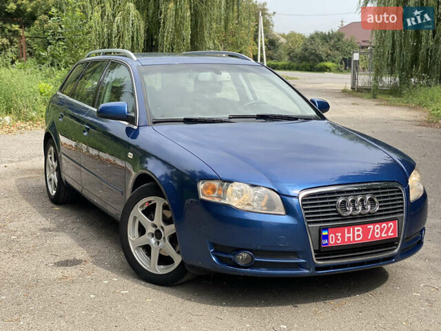 Синій Ауді А4, об'ємом двигуна 2 л та пробігом 290 тис. км за 6900 $, фото 1 на Automoto.ua