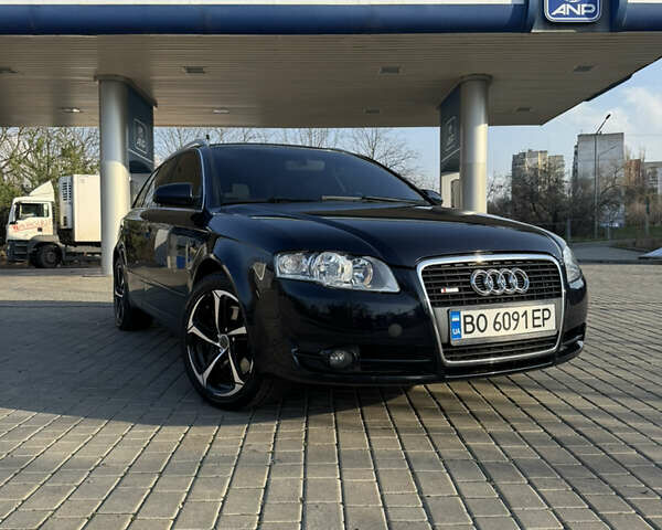 Синий Ауди А4, объемом двигателя 1.98 л и пробегом 300 тыс. км за 8000 $, фото 1 на Automoto.ua