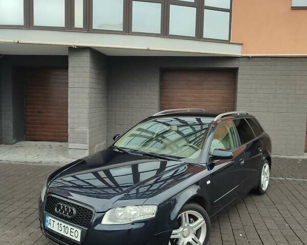 Синий Ауди А4, объемом двигателя 2 л и пробегом 345 тыс. км за 6499 $, фото 1 на Automoto.ua