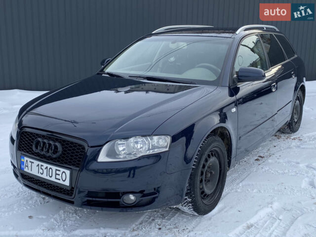 Синий Ауди А4, объемом двигателя 2 л и пробегом 349 тыс. км за 7300 $, фото 1 на Automoto.ua