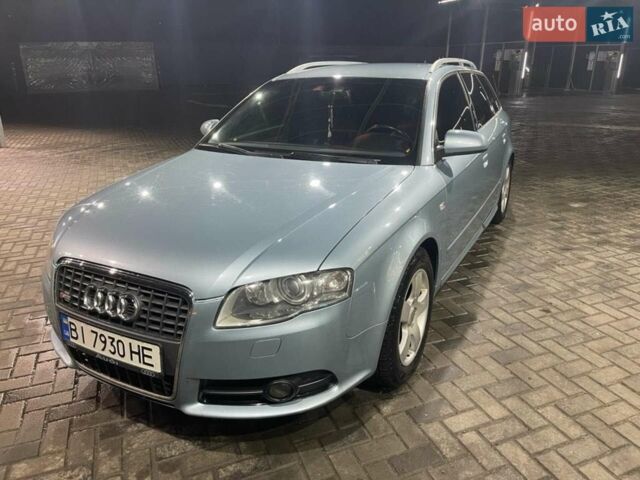 Синій Ауді А4, об'ємом двигуна 2 л та пробігом 301 тис. км за 8000 $, фото 1 на Automoto.ua