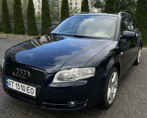 Синій Ауді А4, об'ємом двигуна 2 л та пробігом 345 тис. км за 6900 $, фото 1 на Automoto.ua