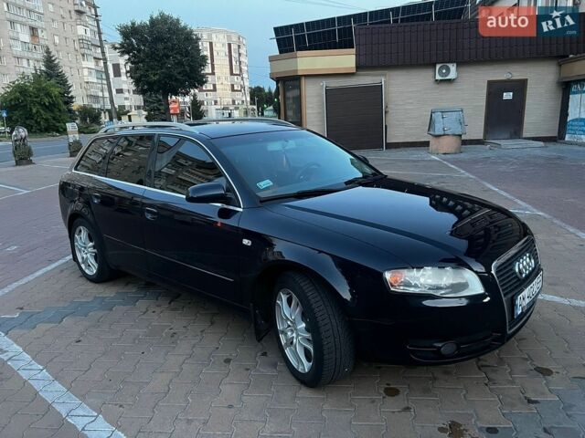 Синий Ауди А4, объемом двигателя 2 л и пробегом 392 тыс. км за 6700 $, фото 1 на Automoto.ua