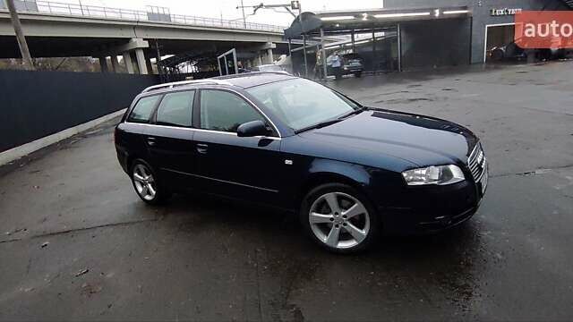Синій Ауді А4, об'ємом двигуна 2 л та пробігом 320 тис. км за 3900 $, фото 1 на Automoto.ua