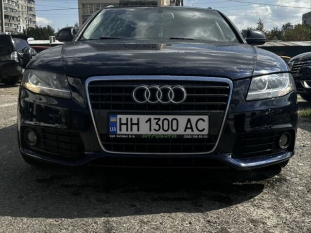 Синий Ауди А4, объемом двигателя 2 л и пробегом 345 тыс. км за 7500 $, фото 1 на Automoto.ua