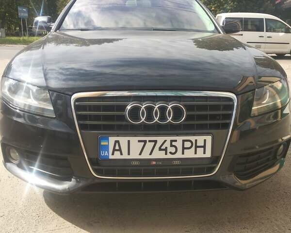 Синий Ауди А4, объемом двигателя 2 л и пробегом 220 тыс. км за 10800 $, фото 1 на Automoto.ua