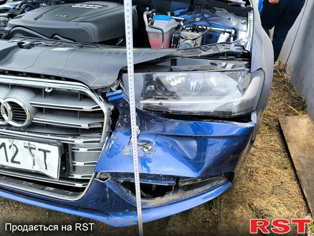 Синий Ауди А4, объемом двигателя 2 л и пробегом 275 тыс. км за 7600 $, фото 1 на Automoto.ua