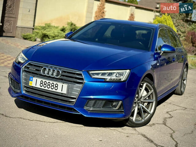 Синий Ауди А4, объемом двигателя 3 л и пробегом 210 тыс. км за 21000 $, фото 1 на Automoto.ua
