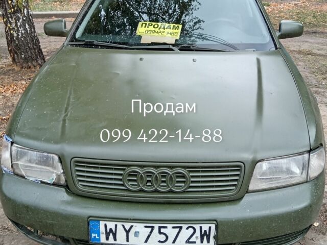 Зеленый Ауди А4, объемом двигателя 2 л и пробегом 380 тыс. км за 1445 $, фото 1 на Automoto.ua