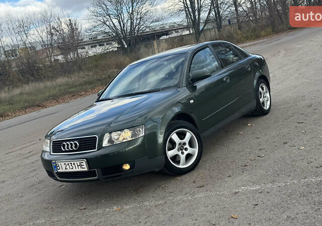 Зелений Ауді А4, об'ємом двигуна 1.98 л та пробігом 263 тис. км за 4700 $, фото 1 на Automoto.ua
