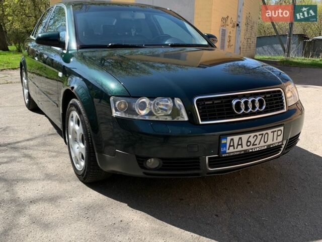 Зеленый Ауди А4, объемом двигателя 1.78 л и пробегом 273 тыс. км за 4500 $, фото 1 на Automoto.ua