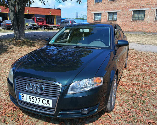 Зеленый Ауди А4, объемом двигателя 1.98 л и пробегом 220 тыс. км за 7200 $, фото 1 на Automoto.ua