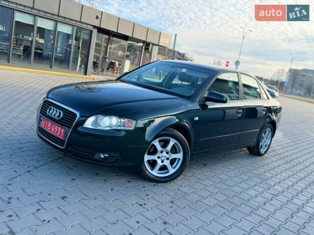 Зелений Ауді А4, об'ємом двигуна 2 л та пробігом 227 тис. км за 7100 $, фото 1 на Automoto.ua