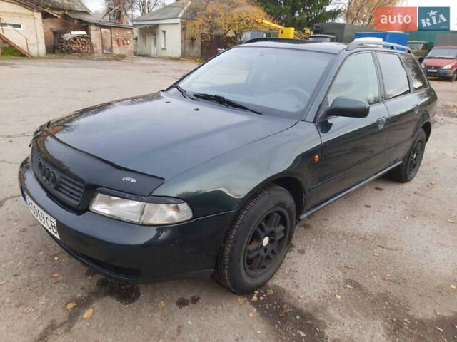 Зеленый Ауди А4, объемом двигателя 1.9 л и пробегом 422 тыс. км за 3600 $, фото 1 на Automoto.ua