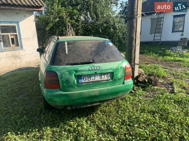 Зелений Ауді А4, об'ємом двигуна 1.9 л та пробігом 180 тис. км за 700 $, фото 1 на Automoto.ua