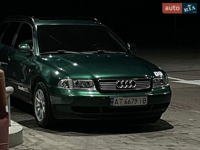 Зеленый Ауди А4, объемом двигателя 1.78 л и пробегом 300 тыс. км за 3300 $, фото 1 на Automoto.ua