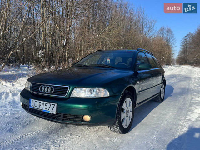 Зеленый Ауди А4, объемом двигателя 1.9 л и пробегом 360 тыс. км за 1750 $, фото 1 на Automoto.ua