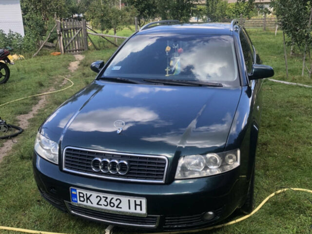 Зелений Ауді А4, об'ємом двигуна 1.9 л та пробігом 185 тис. км за 5500 $, фото 1 на Automoto.ua