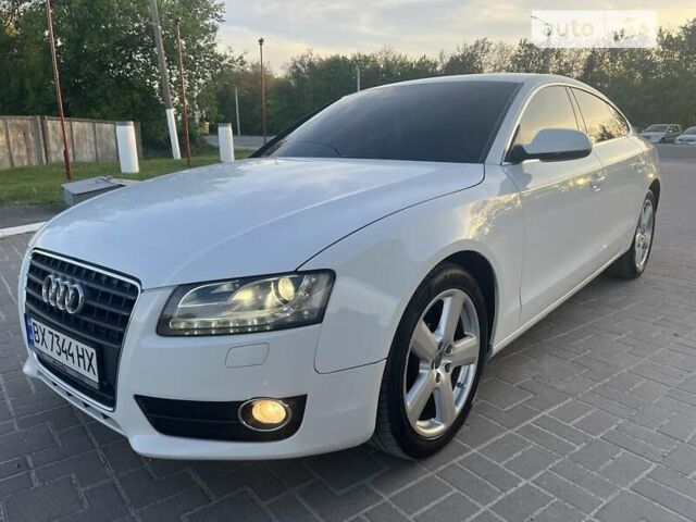 Білий Ауді A5, об'ємом двигуна 2 л та пробігом 184 тис. км за 10600 $, фото 1 на Automoto.ua