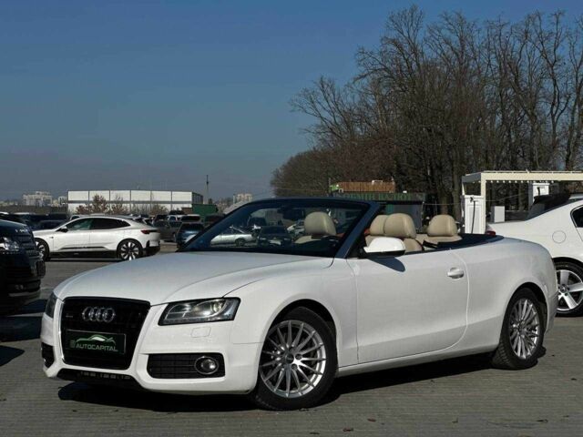 Білий Ауді A5, об'ємом двигуна 2 л та пробігом 140 тис. км за 9990 $, фото 1 на Automoto.ua