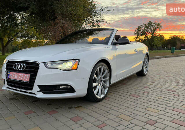 Белый Ауди А5, объемом двигателя 2 л и пробегом 120 тыс. км за 14599 $, фото 1 на Automoto.ua