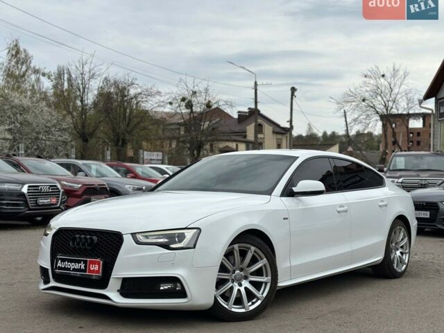 Білий Ауді A5, об'ємом двигуна 2 л та пробігом 146 тис. км за 17990 $, фото 1 на Automoto.ua