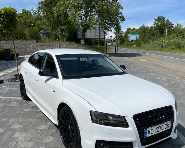 Белый Ауди А5, объемом двигателя 1.98 л и пробегом 235 тыс. км за 13800 $, фото 1 на Automoto.ua