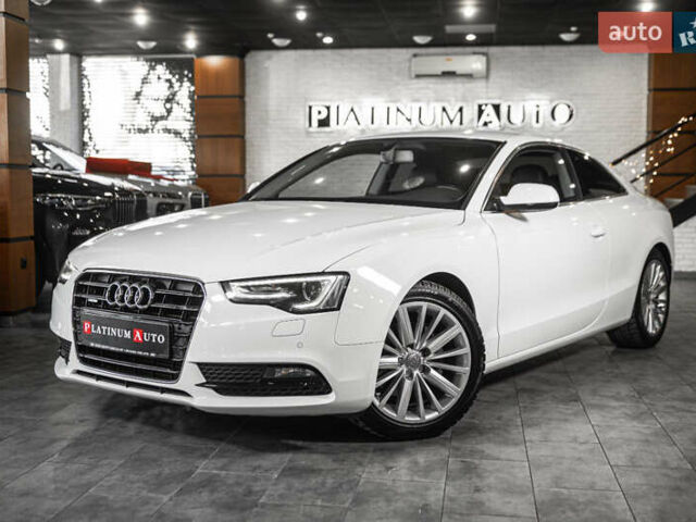 Белый Ауди А5, объемом двигателя 2 л и пробегом 84 тыс. км за 13500 $, фото 1 на Automoto.ua