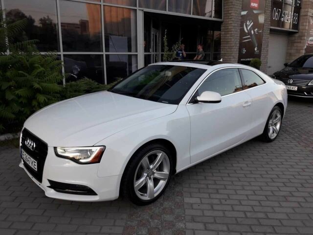 Білий Ауді A5, об'ємом двигуна 2 л та пробігом 208 тис. км за 12830 $, фото 1 на Automoto.ua