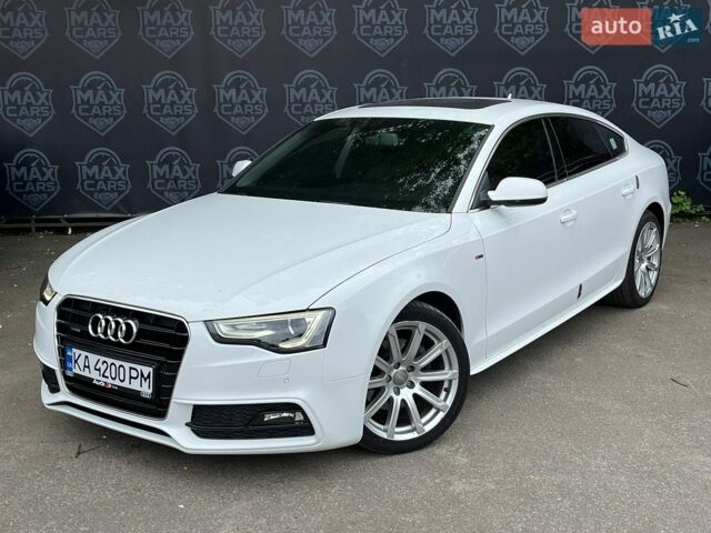Белый Ауди А5, объемом двигателя 2 л и пробегом 80 тыс. км за 16500 $, фото 1 на Automoto.ua