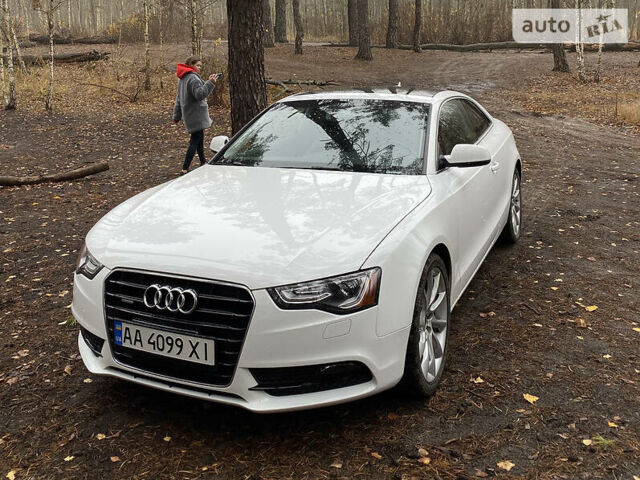 Білий Ауді A5, об'ємом двигуна 2 л та пробігом 40 тис. км за 18900 $, фото 1 на Automoto.ua