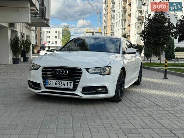 Белый Ауди А5, объемом двигателя 2 л и пробегом 161 тыс. км за 13000 $, фото 1 на Automoto.ua