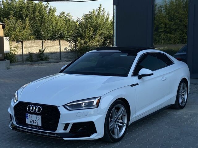 Белый Ауди А5, объемом двигателя 2 л и пробегом 74 тыс. км за 21967 $, фото 1 на Automoto.ua