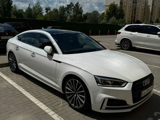 Белый Ауди А5, объемом двигателя 1.98 л и пробегом 95 тыс. км за 25700 $, фото 1 на Automoto.ua