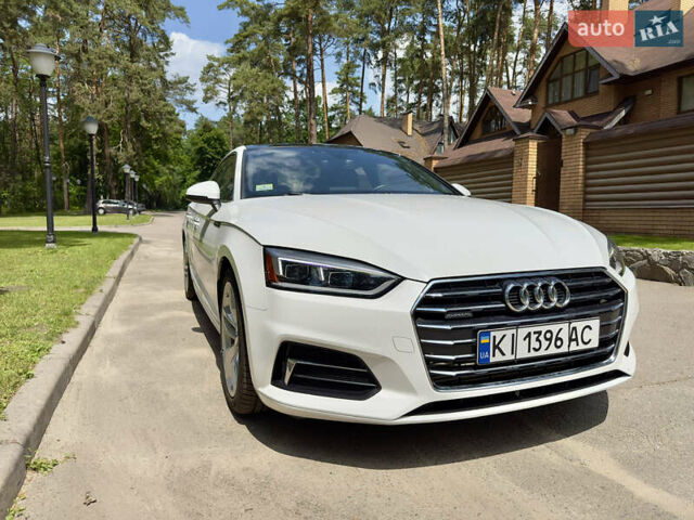 Белый Ауди А5, объемом двигателя 1.98 л и пробегом 48 тыс. км за 28000 $, фото 1 на Automoto.ua