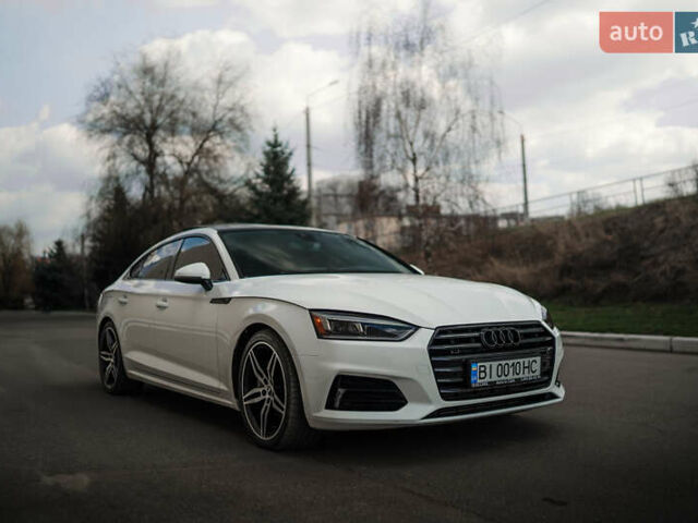 Белый Ауди А5, объемом двигателя 1.98 л и пробегом 114 тыс. км за 27000 $, фото 1 на Automoto.ua